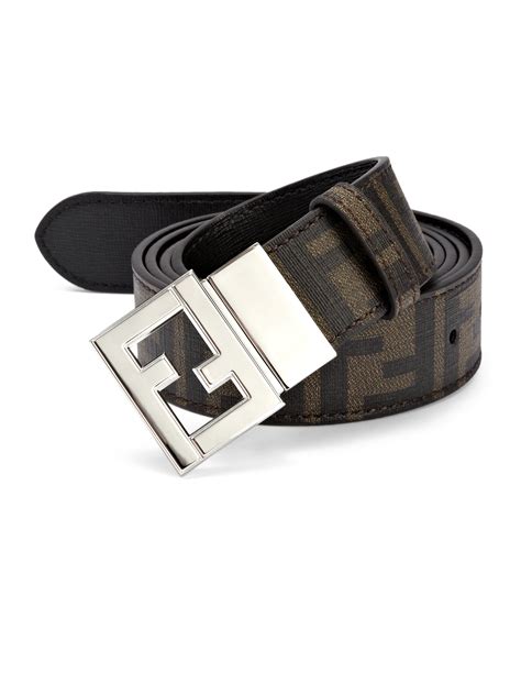 Fendi men's reversible belt